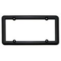 Cruiser Accessories Cruiser Accessories 20640 Nouveau License Plate Frame; Black Plastic 20640